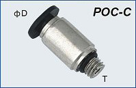 Round Male Straight