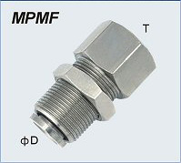 Bulkhead Female Straight