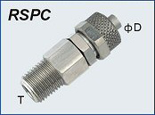 Swivel Male Straight