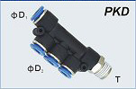 Male Triple Branch Reducer