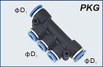 Union Triple Branch Reducer