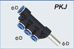 Plug-In Triple Branch Union