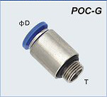 Round Male Straight