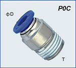 Round Male Straight